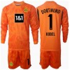 Borussia Dortmund Gregor Kobel #1 Torwart 3rd Trikot 2024-25 Langarm (+ kurze hosen)